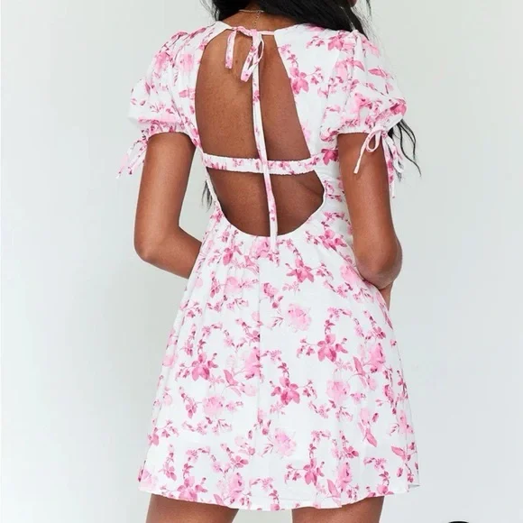 princess polly pink floral mini dress Emilee Mini Dress Floral | Pink | Womens